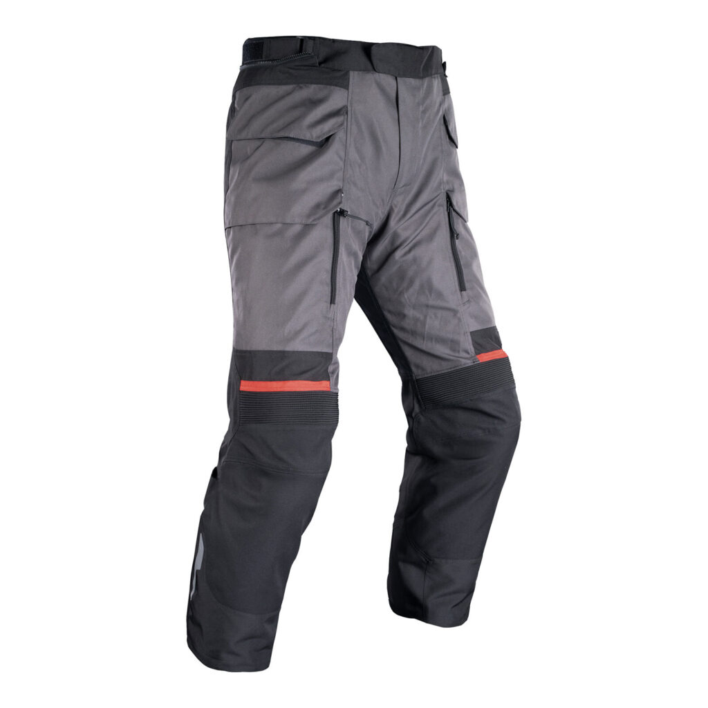 Oxford Rockland MS Road Pants Charcoal Black / Red (Regular)