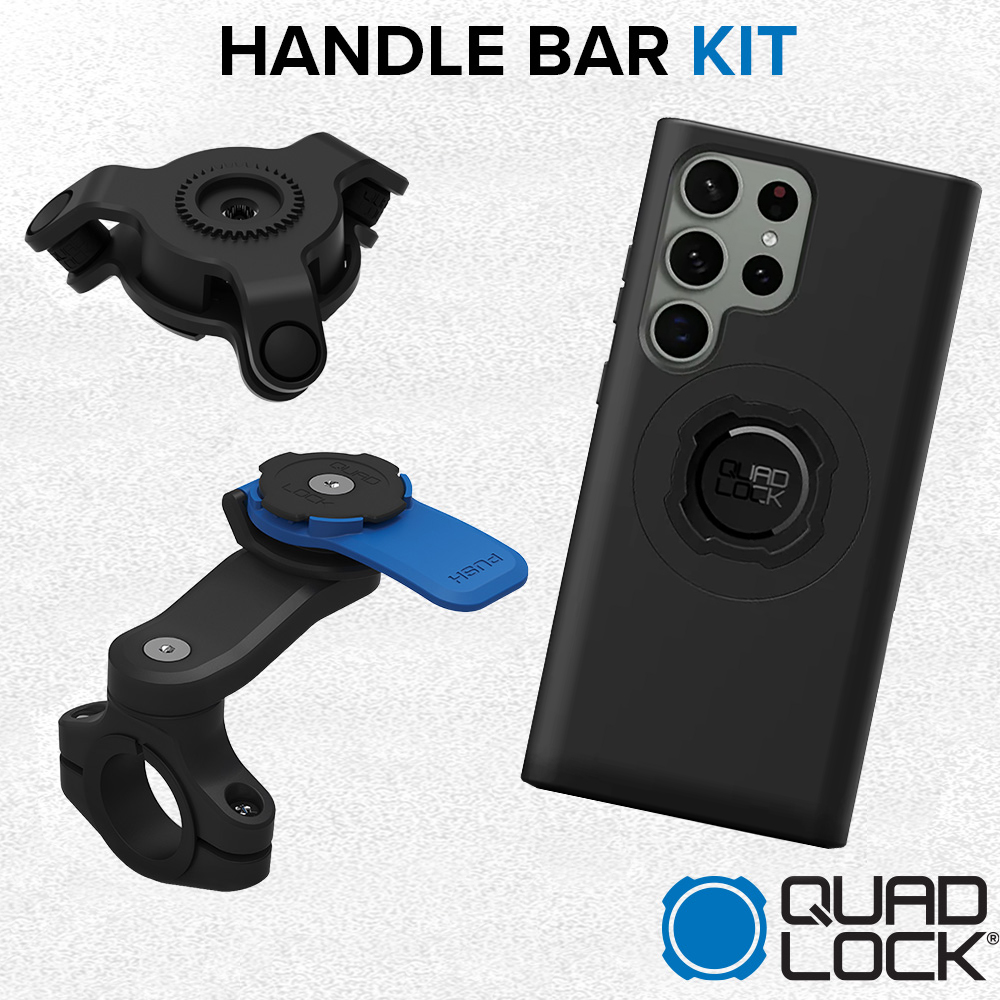 Quad Lock Samsung Galaxy S23 Ultra Handlebar Mount Kit