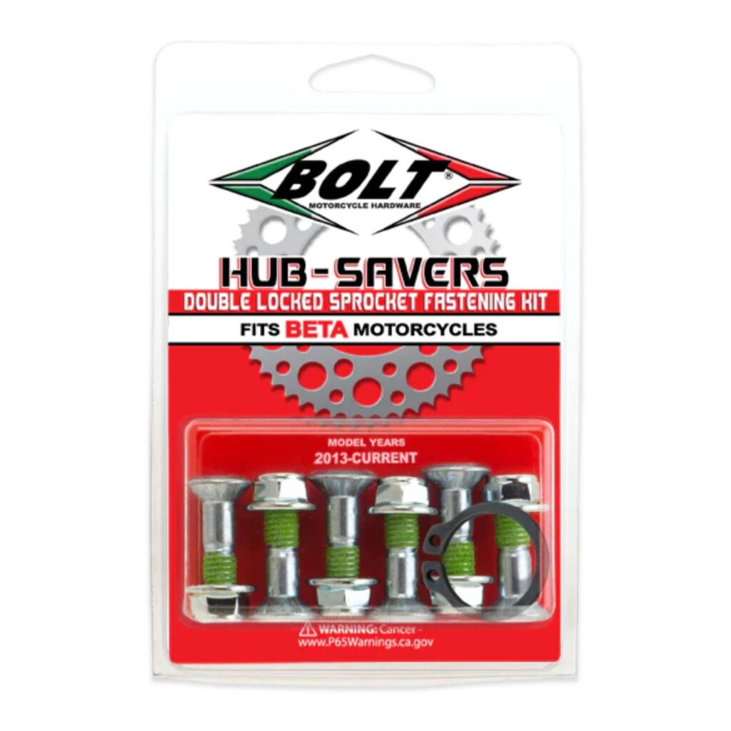 BOLT HUB-SAVERS SPROCKET BOLTS/NUTS -BETA