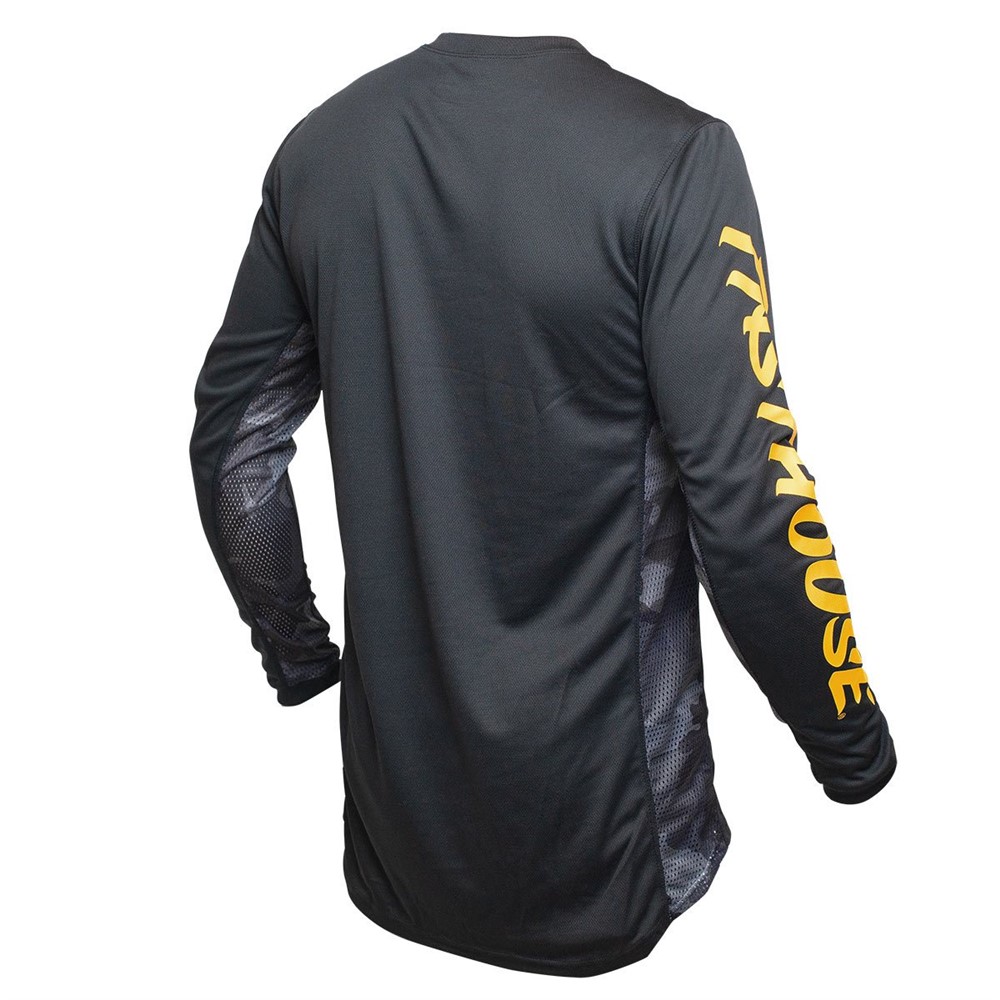 Fasthouse Strike Motocross Jersey Black/Camo