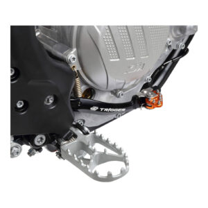 Zeta Trigger Brake Pedal KTM SX '16- Orange W/BEARING - Image 2