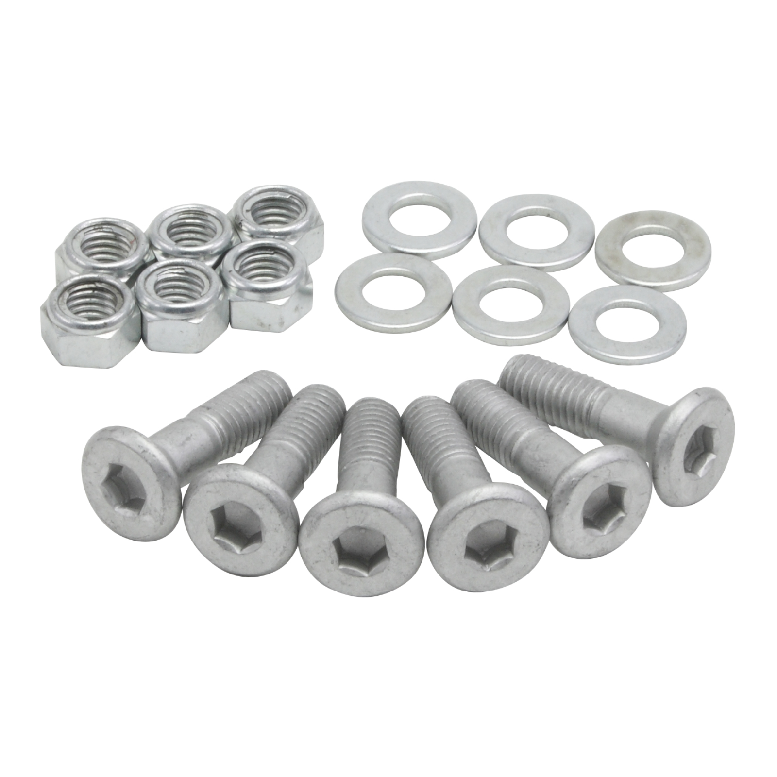 DRC SPROCKET BOLTS/NUTS M8X25MM 6PCS - Image 1