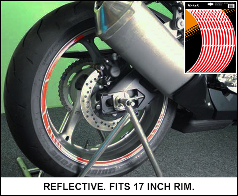 KEITI REFLECTIVE WHEEL STRIPE WS800Y [YELLOW]