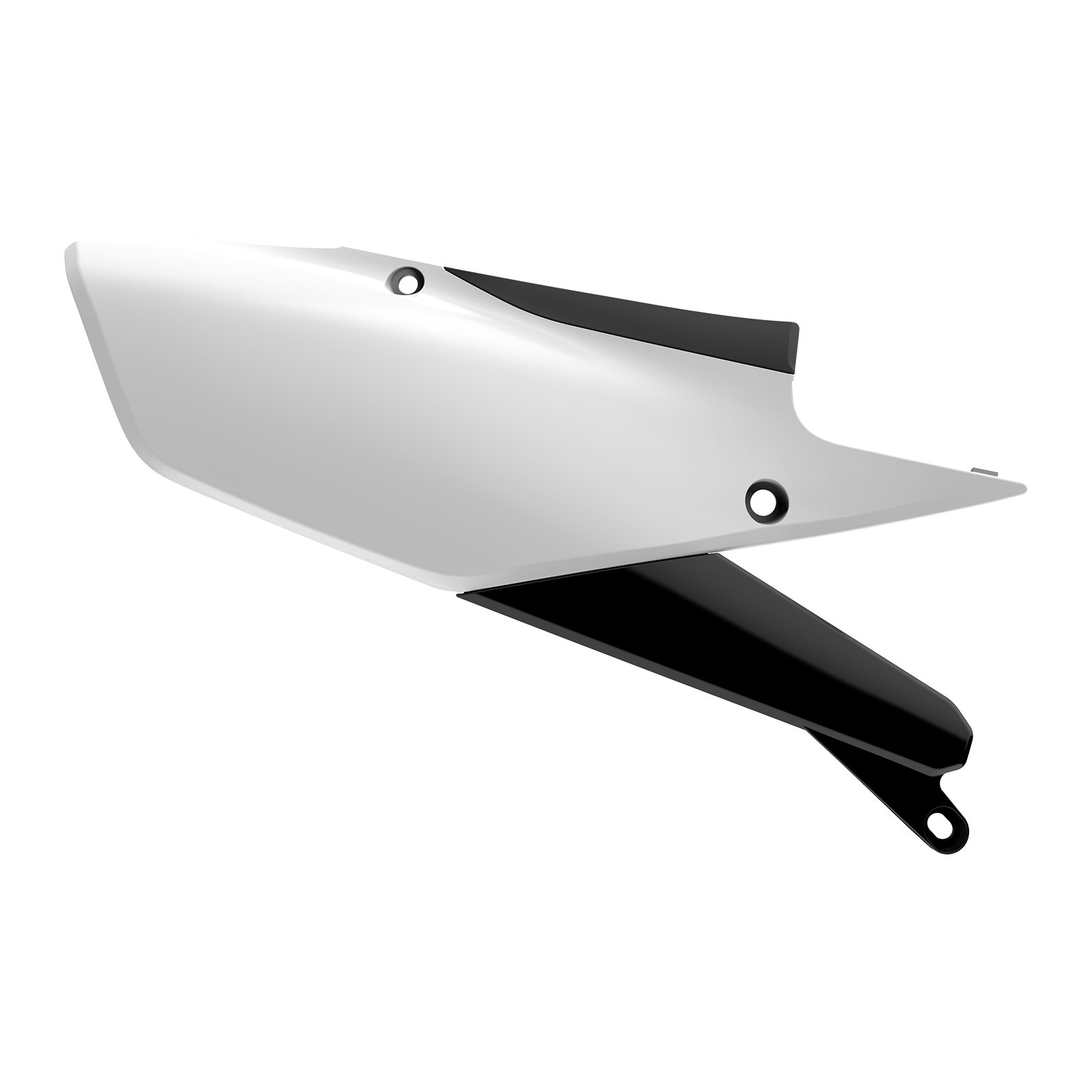 SIDE PANELS YAM YZ450F 18- WHT/BLK - Image 1