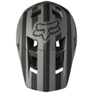 Fox Dropframe Pro Two Tone Black Bike Helmet - Image 3