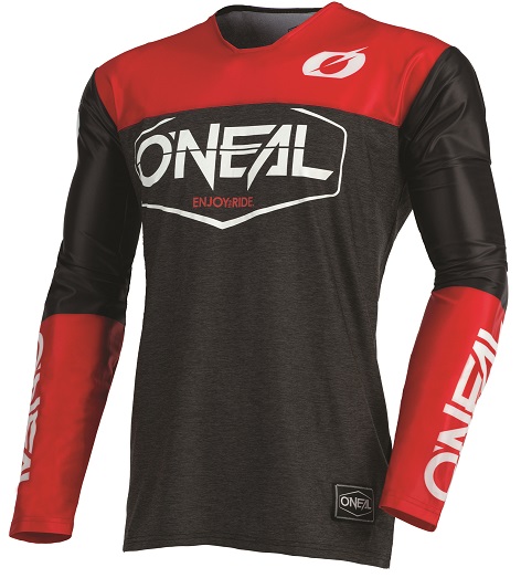 Motocross Jersey Oneal Mayhem Hexx Black/Red