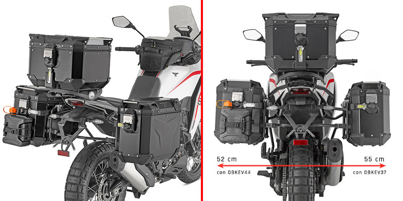 GIVI SIDE RACK ONE-FIT (OBK) MOTO MORINI X-CAPE 700 '25-> KIT