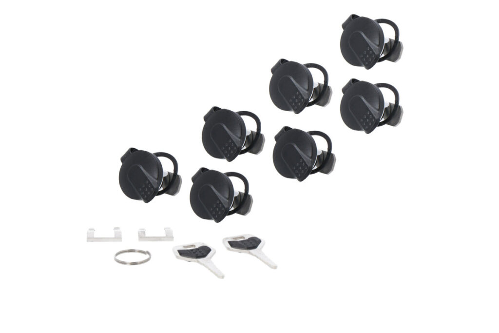 LOCK SET SW MOTECH TRAX 7 MATCHING LOCKS 2 KEYS