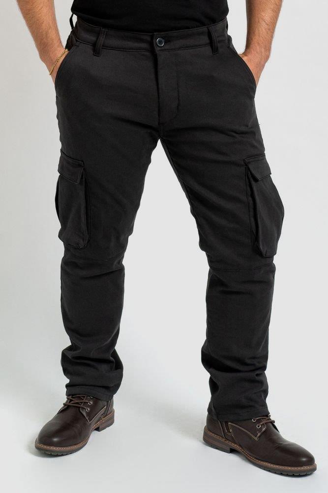 Resurgence Cafe Cargo Slim Pants Black Standard Leg