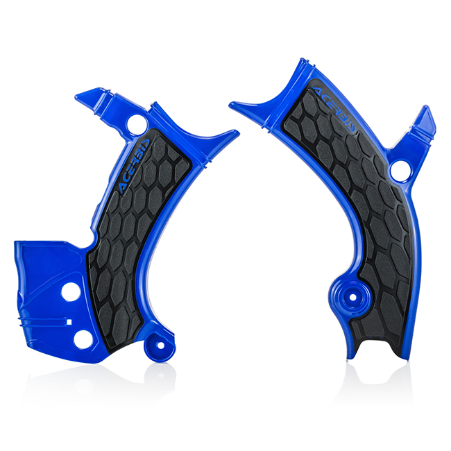 YZ450F Grip Frame Guards 2018-22 Blue/Black Acerbis [A]