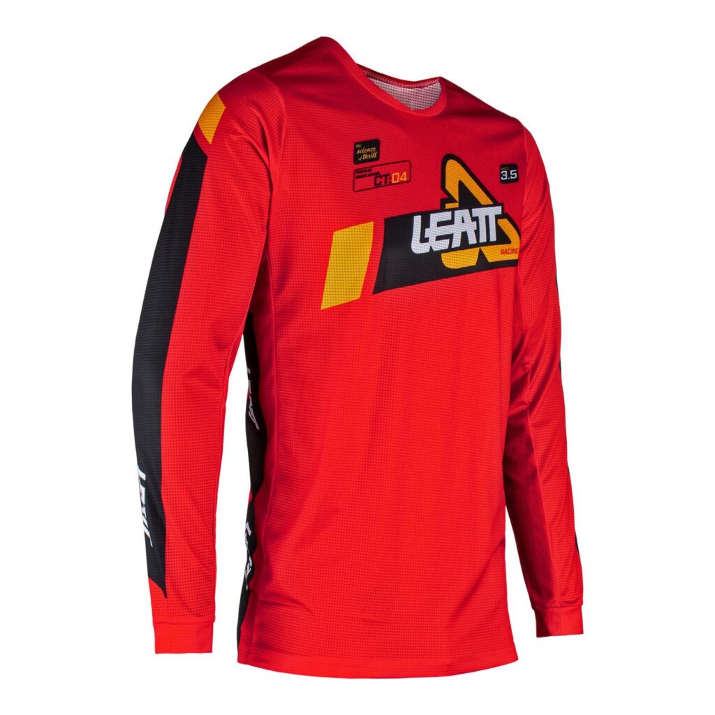 Leatt 3.5 Motocross Jersey Red