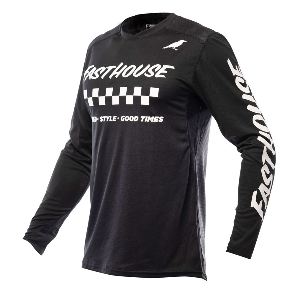 Fasthouse Elrod Motocross Jersey Black