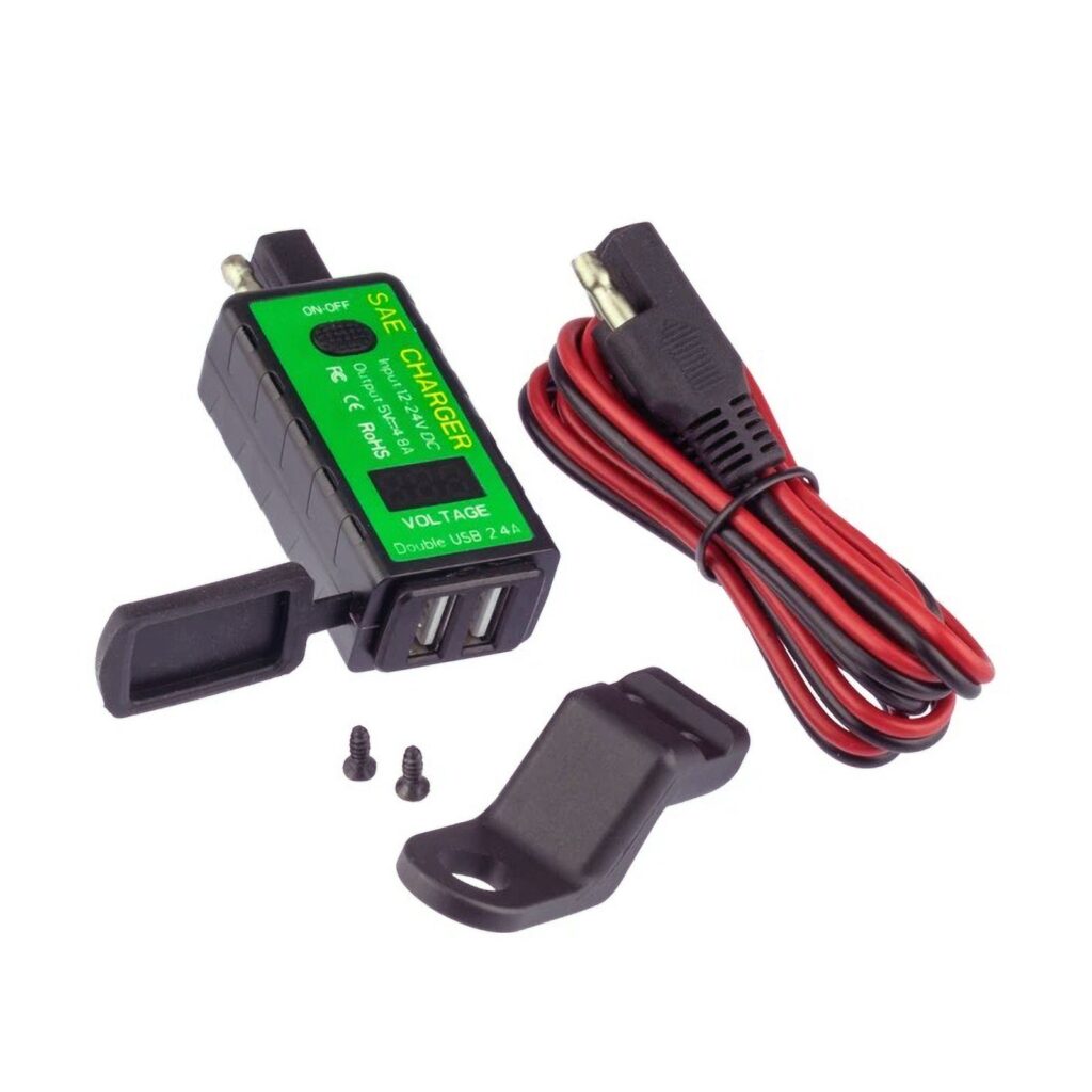 Rocky Creek SEA to Dual USB Port Adapter and Voltmeter