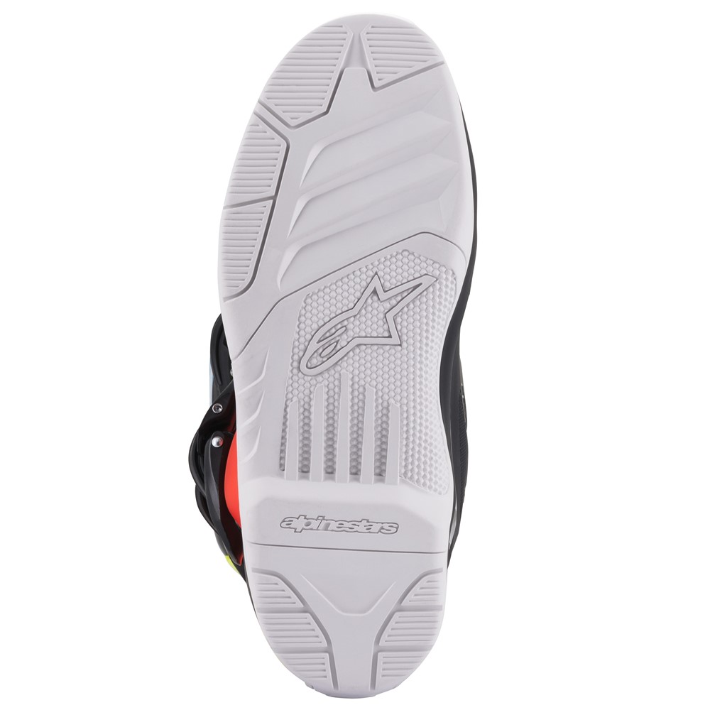 Alpinestars Tech-3S Youth Black/Yellow Fluoro/Red Fluoro Motocross Boots