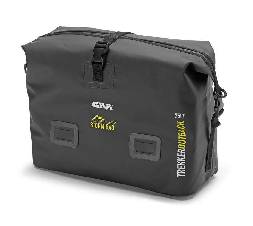 Givi Monokey Panniers Pair 36LT Dolomiti Aluminium Silver