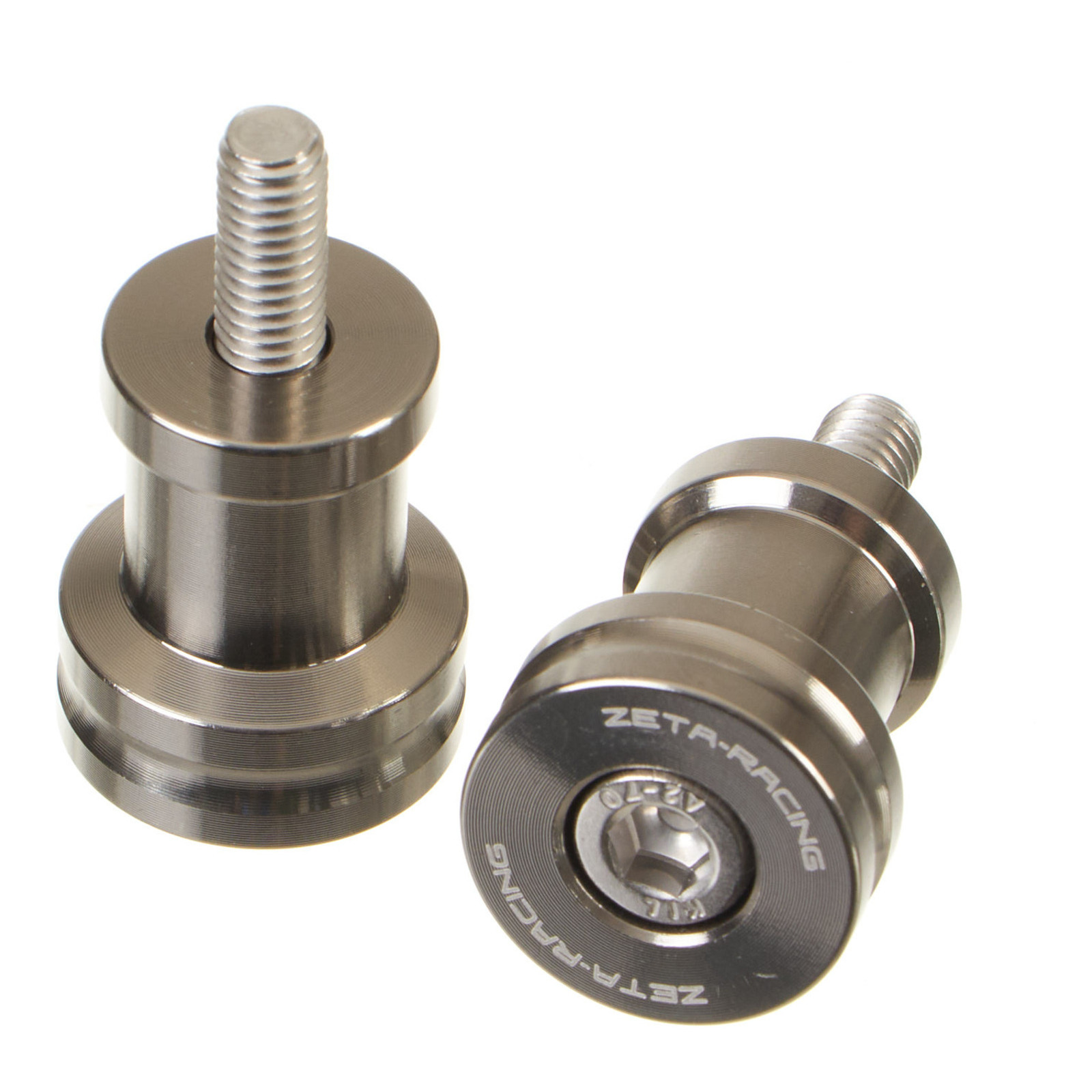 Zeta Swing Arm Spool M6 Yamaha - Ti-Colour - Image 2