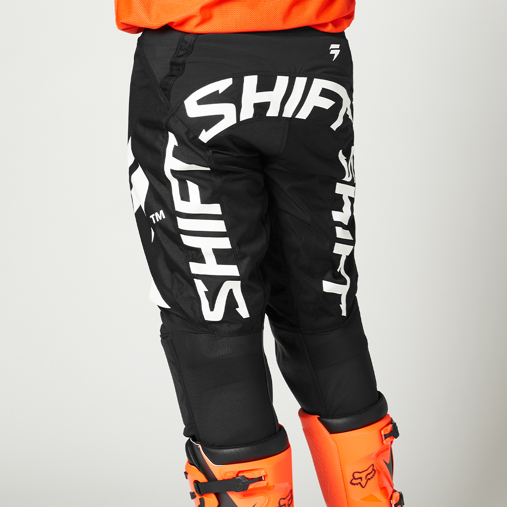 Motocross Pants Shift White Label Black/White