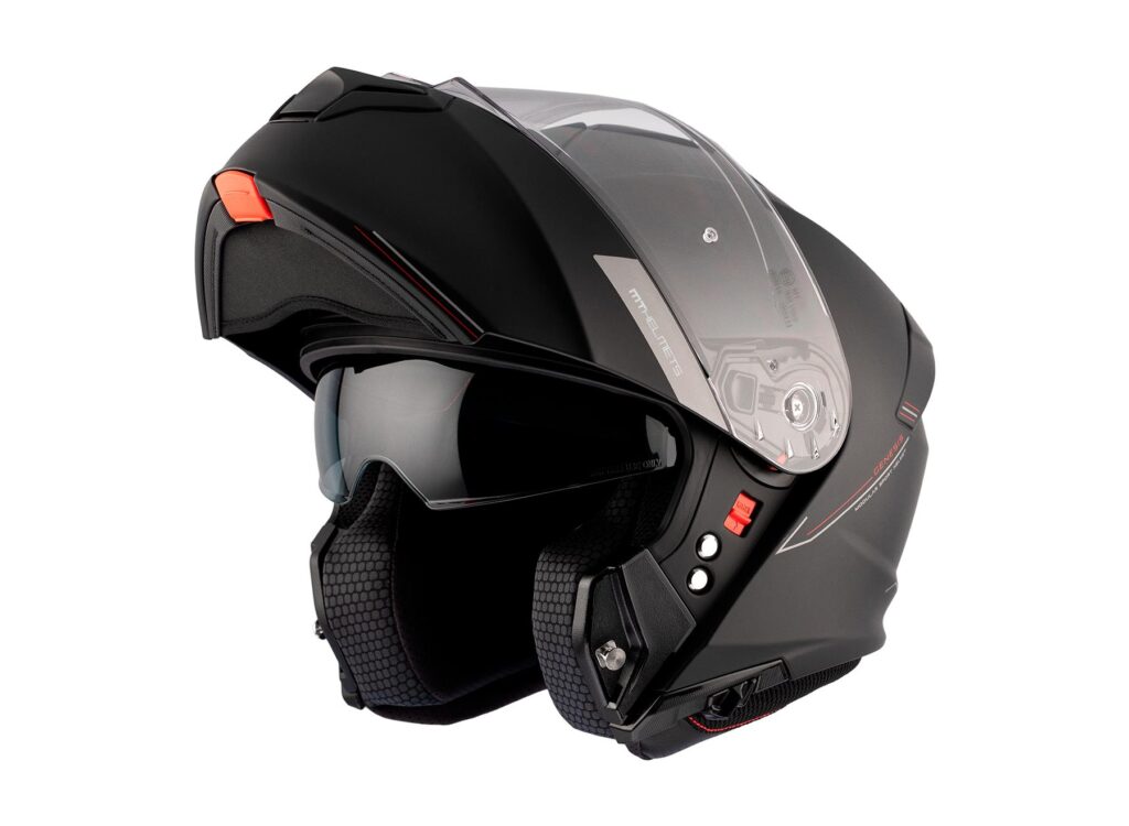 MT Genesis SV Flip Front Helmet Matte Black