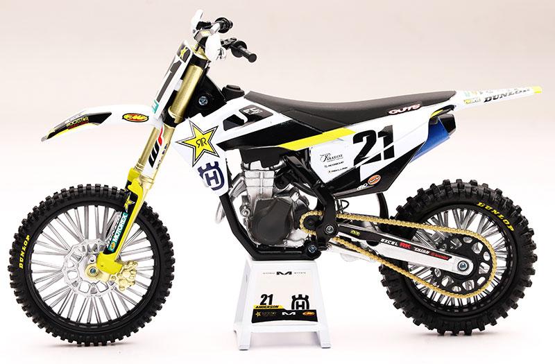 Model 1:12 Husqvarna FC450 Jason Anderson