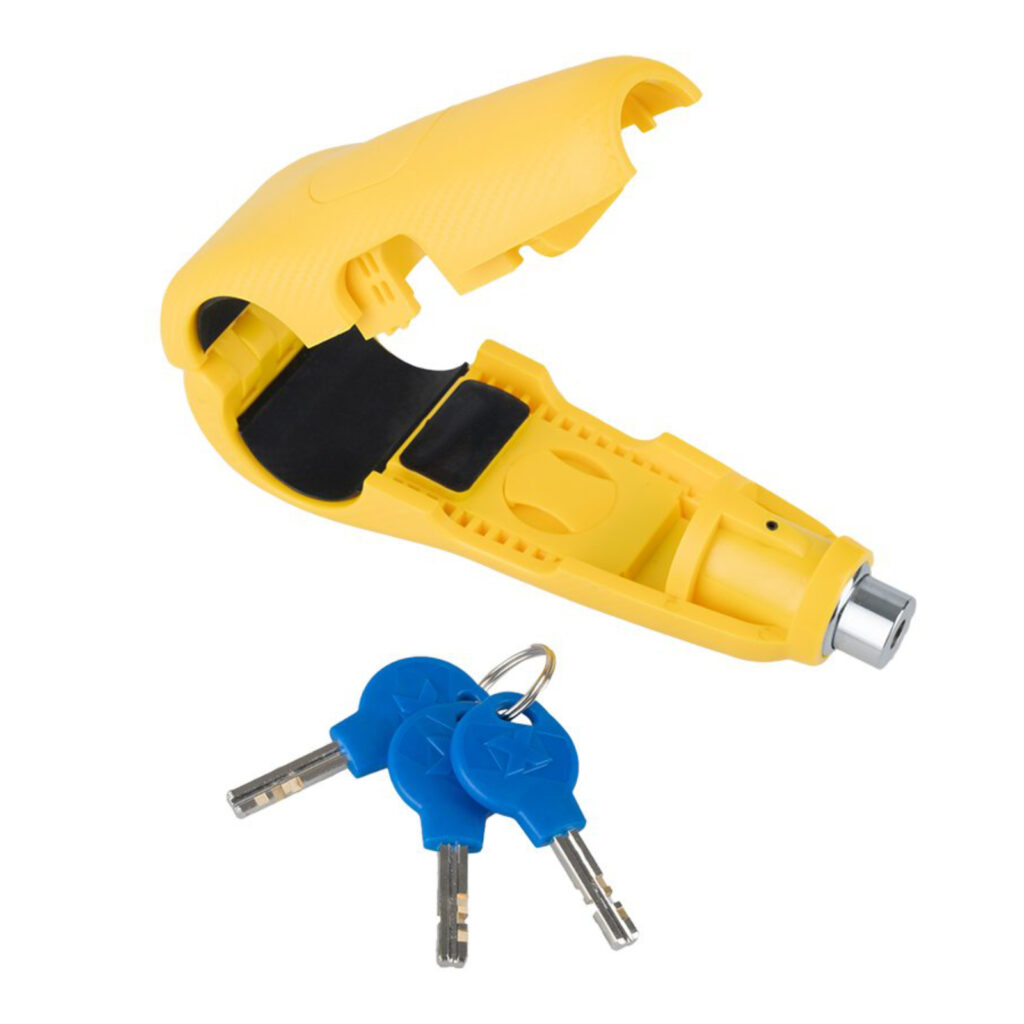 OXFORD LEVER LOCK SECURITY ALARM YELLOW