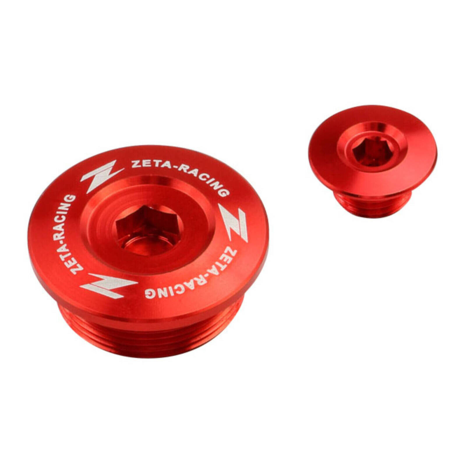 Zeta Engine Plugs Honda CRF250R '18- - Red - Image 2