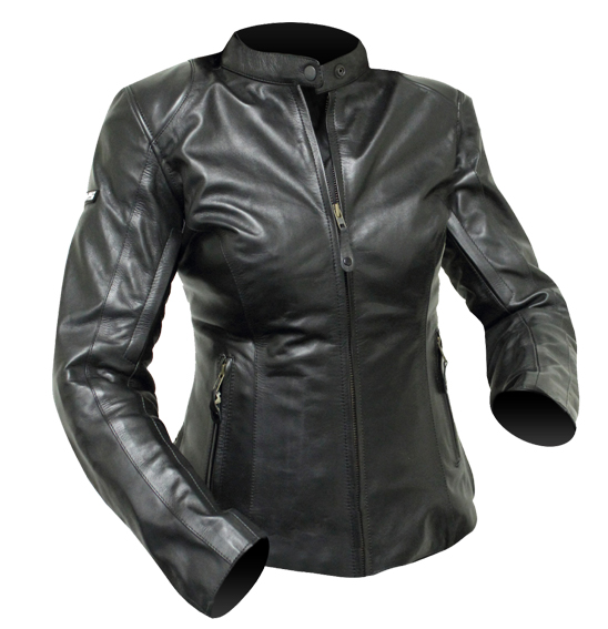 Rjays Spirit Leather Road Jacket Ladies Black