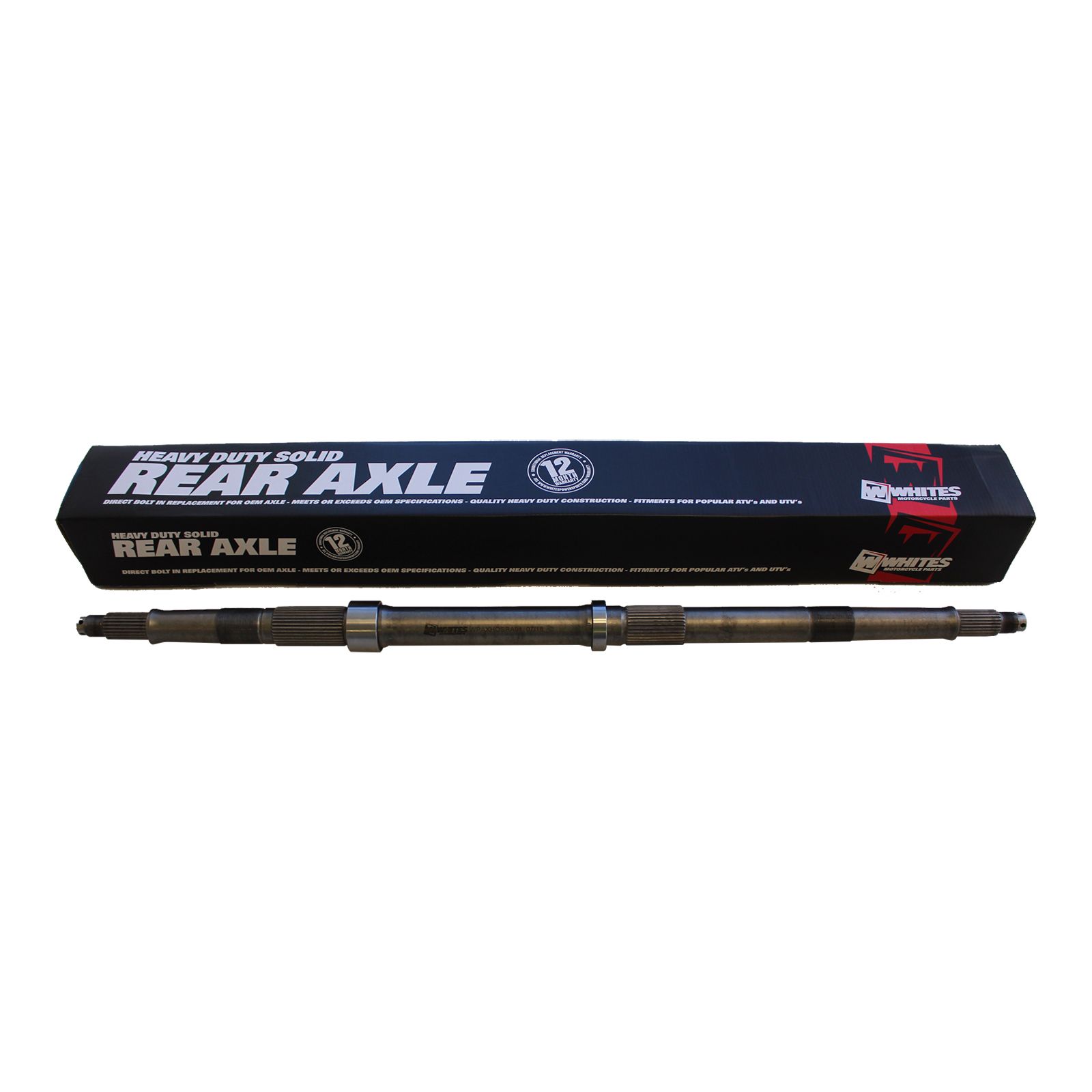 WHITES ATV SOLID REAR AXLE HON TRX 420 2007-13 - Image 1
