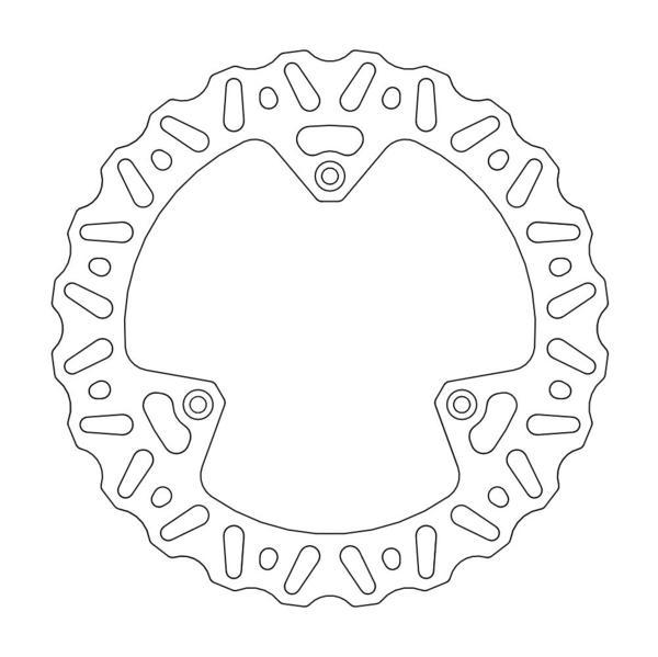 BRAKE DISC MOTO MASTER NITRO FRONT SUZUKI RM85 05-21 YAMAHA YZ80 93-01 YZ85 02-21