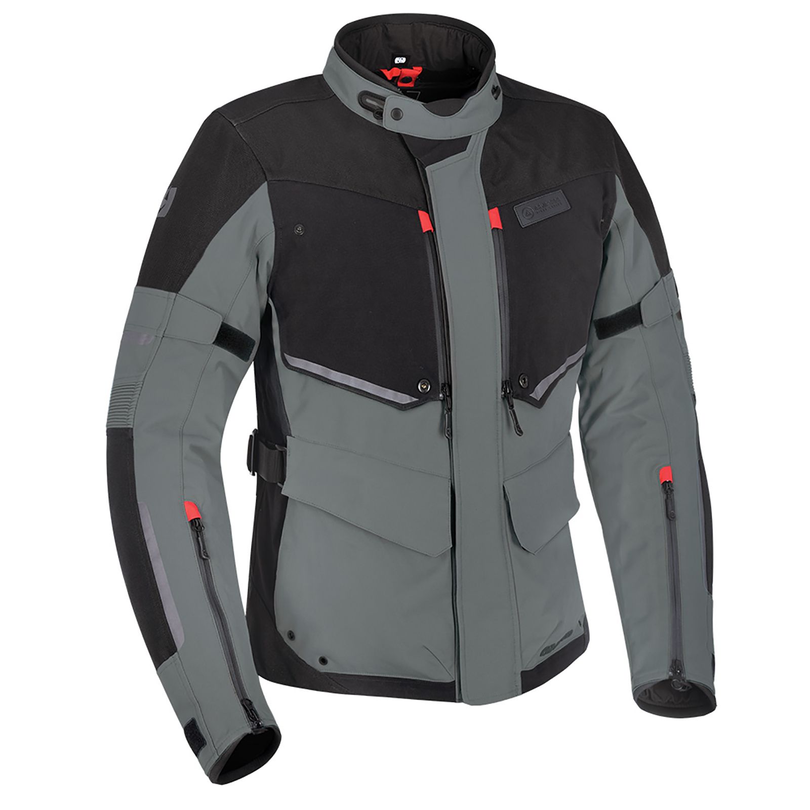 Road Jacket Oxford Mondial Laminate Black/Grey - Image 3
