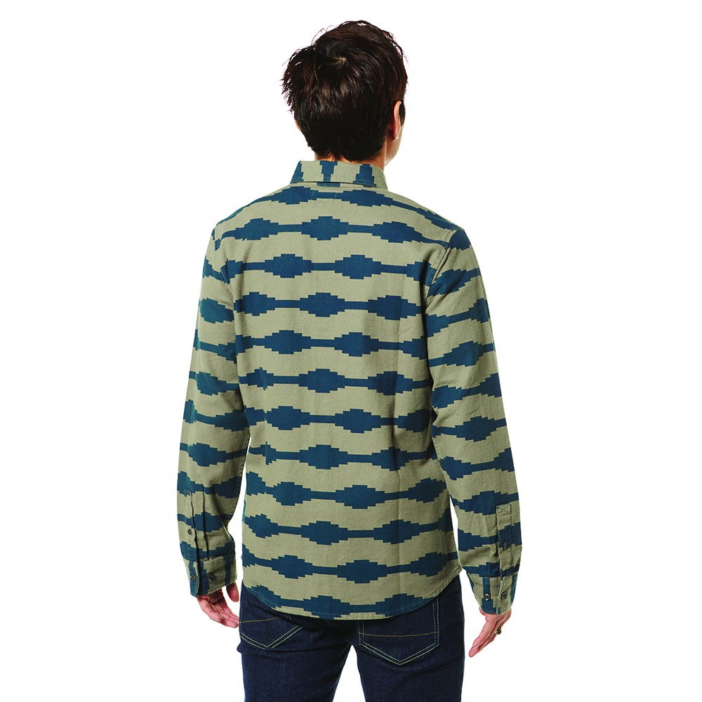 CHAIN GANG LS WOVEN [KHAKI]