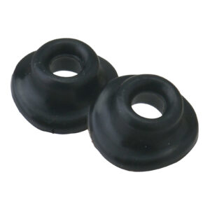 DRC AIRVALVE MUD GUARD BLACK 2PCS - Image 1