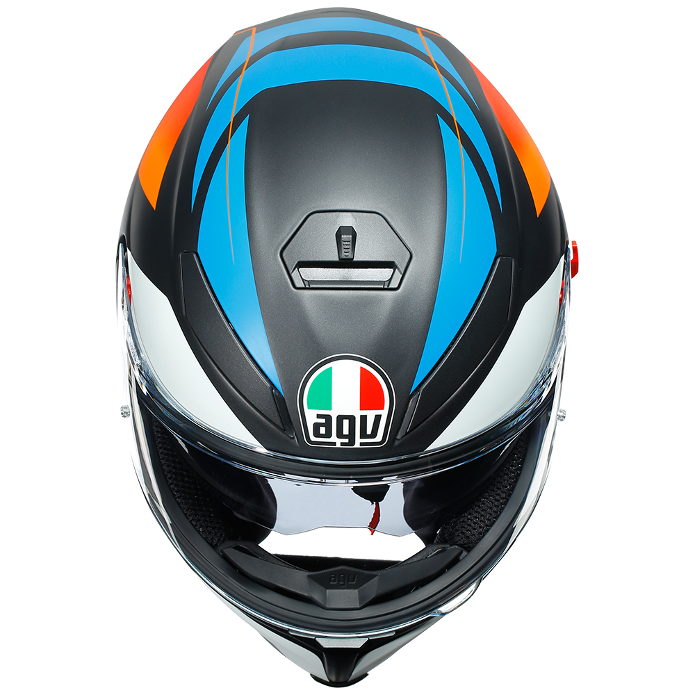 AGV K5 S Road Helmet Core Black/Blue/Orange