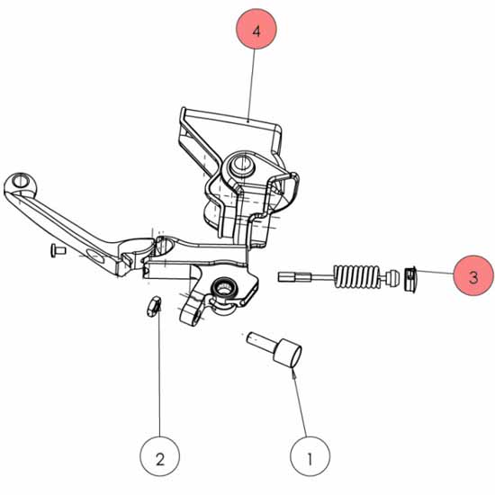 #RENTHAL SHROUD KIT FOR LV-121