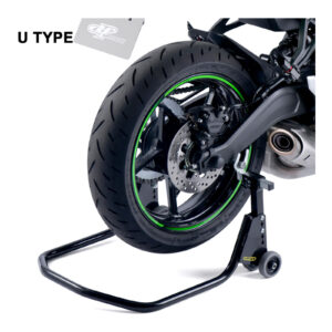 UNIT Street Bike Rear Paddock Adjustable Stand - Black - Image 2