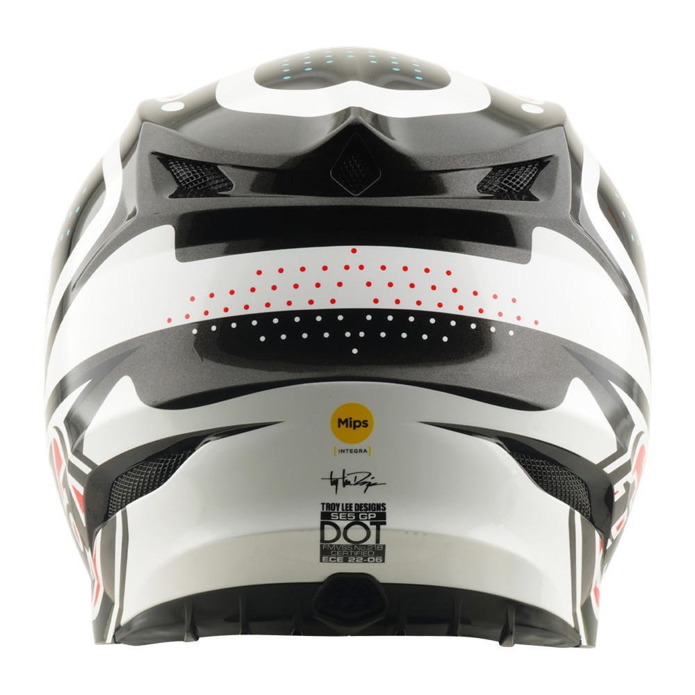 Troy Lee Designs SE5 Polycarbonate Motocross Helmet The Line Black