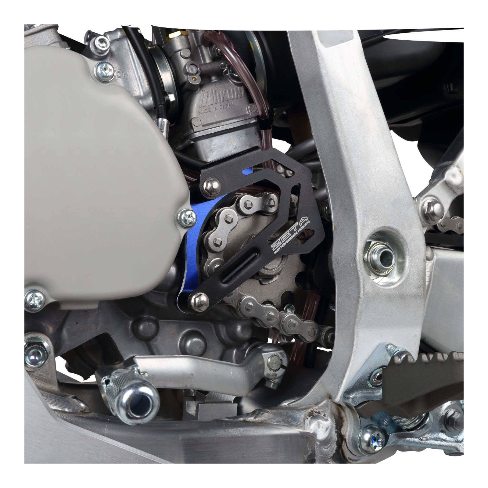Zeta Case Saver with Cover for YZ125 '06-, YZ125X '17- - Blue - Image 2