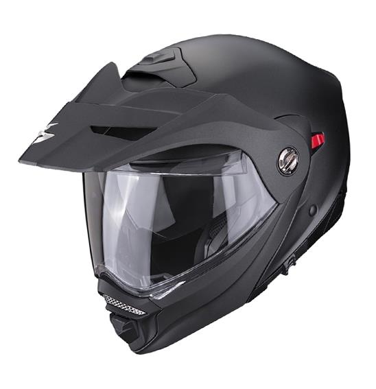 Scorpion EXO ADX-2 Adventure Helmet Solid Matt Pearl Black