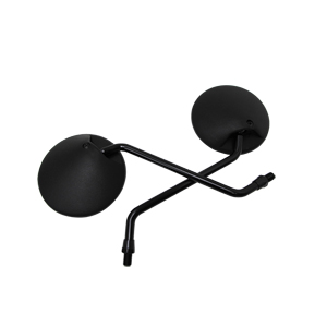 Mirror Round CT110 Style 10mm Black Each