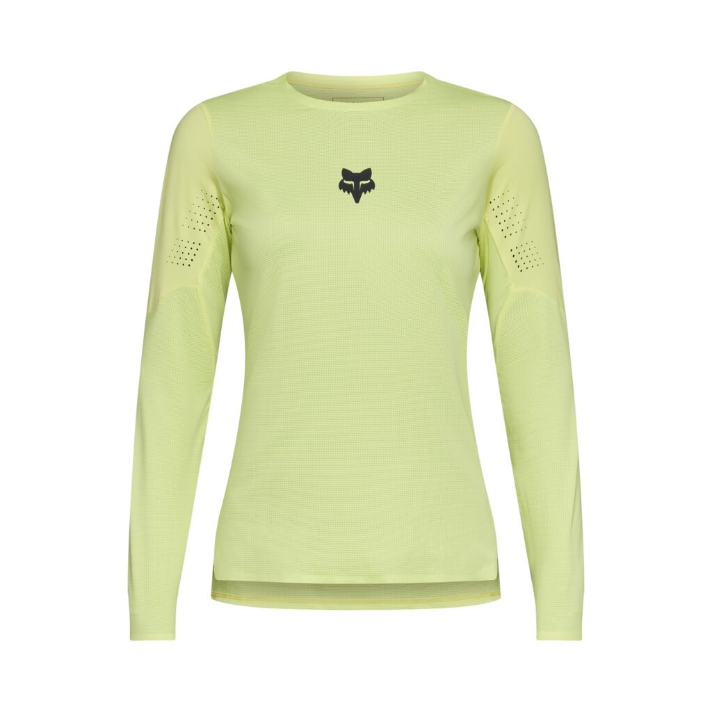 Fox Flexair MTB Jersey Ladies Lime Green