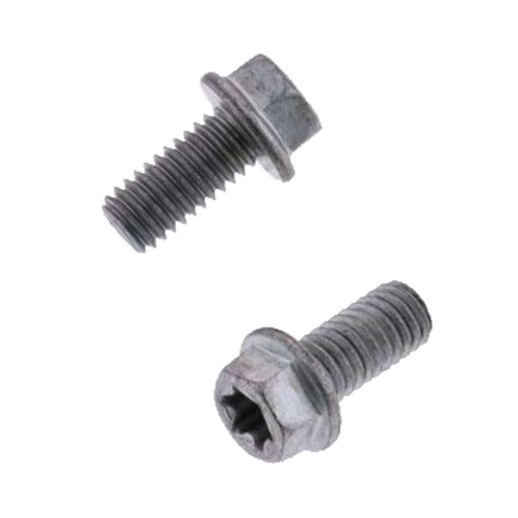 BOLT EURO TORX 6x12mm FLANGE BOLT (Pkt of 10)