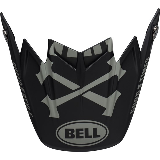Bell Moto-9 Flex Visor Fasthouse WRWF Matte/Gloss Black/White/Gray