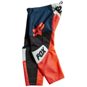 Fox 180 Trice Kids Grey/Orange Motocross Pants - Image 2