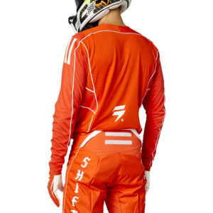 Shift Black Label Veem Motocross Jersey Orange/White - Image 2