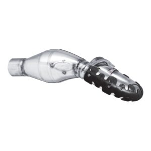 POLISPORT ARMADILLO HEAD PIPE GUARD SHORT  22cm BLACK - Image 2