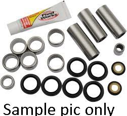LINKAGE BEARING KIT PIVOT WORKS INCLUDES LOWER SHOCK BEARING & GREASE HONDA CR125R CR250R 98-99