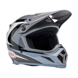 Bell MX-9 MIPS Jackal Motocross Helmet Black/White - Image 1