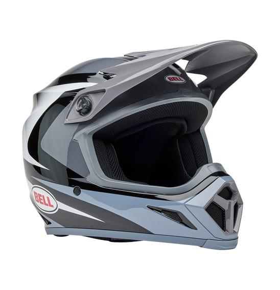 Bell MX-9 MIPS Jackal Motocross Helmet Black/White