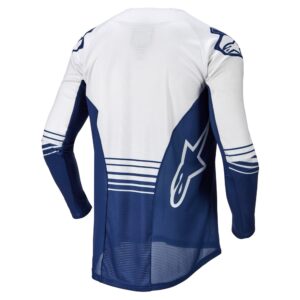Alpinestars Techstar Phantom Motocross Jersey Dark Blue/White - Image 2