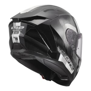LS2 FF817 Challenger II Nitro Road Helmet Black/Grey - Image 2
