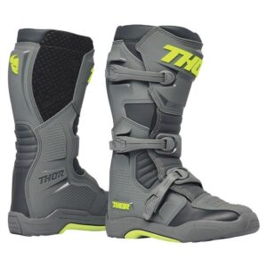 Thor Blitz XR Motocross Boots Grey/Charcoal - Image 1